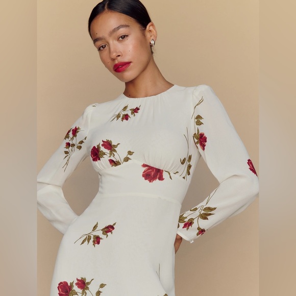 Reformation Laken Dress - size 4 - Picture 5 of 12